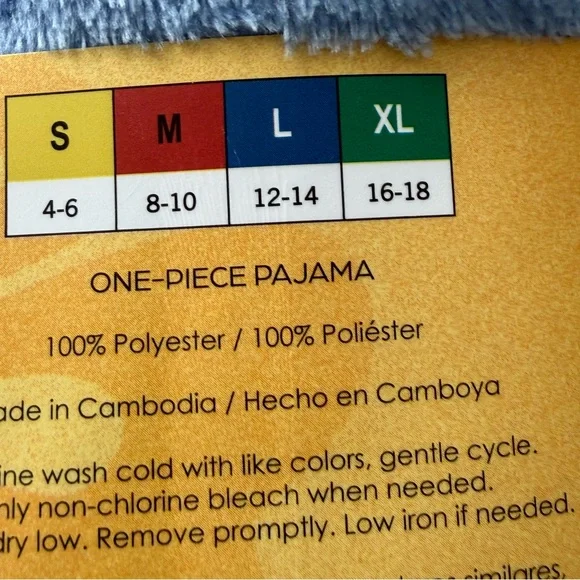 Disney Stitch Women's One-Piece Pajama - Picture 4 of 4